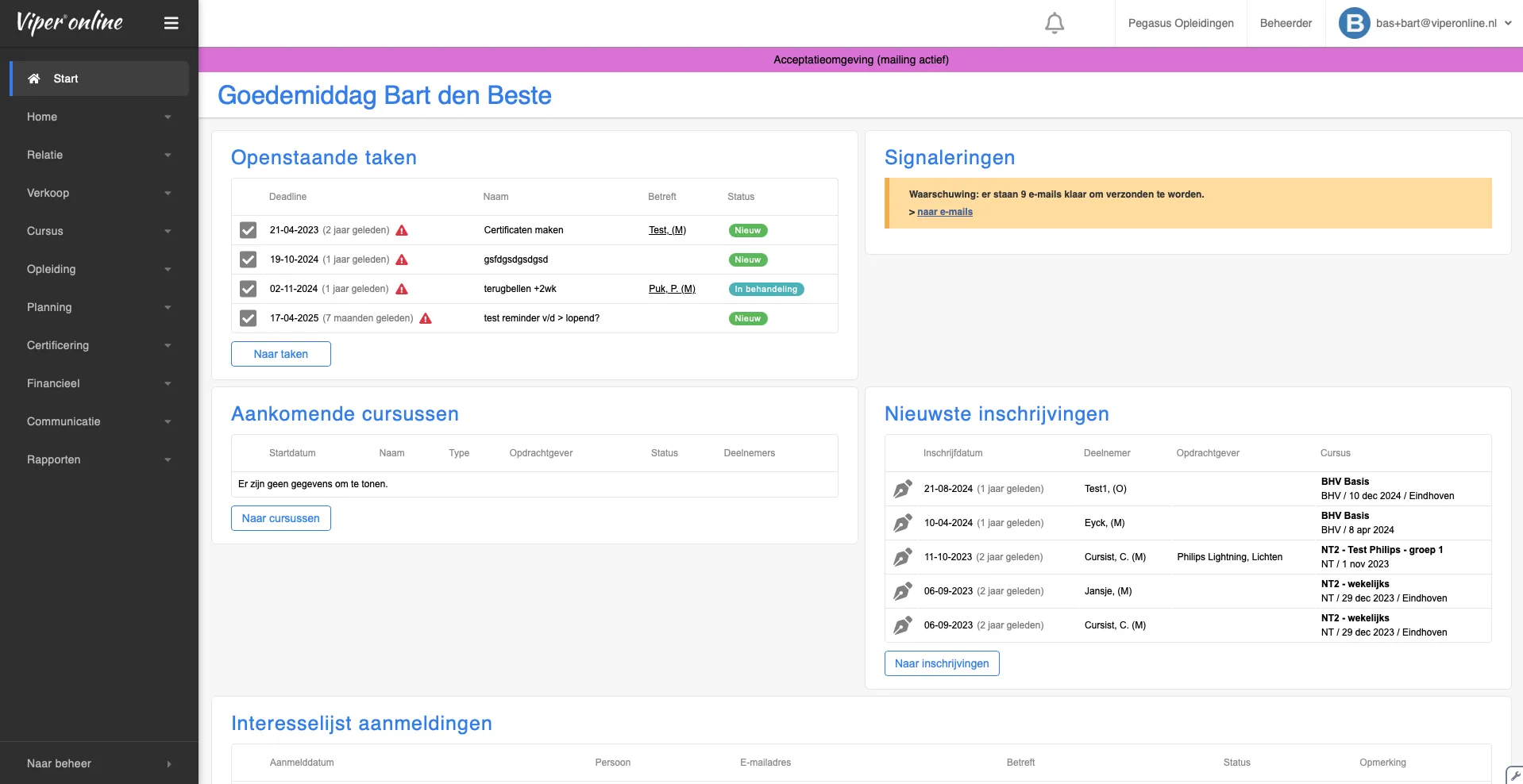 Persoonlijk Dashboard 1